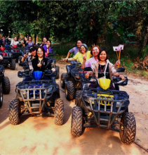 Leaders Bond in ATV adventure activity