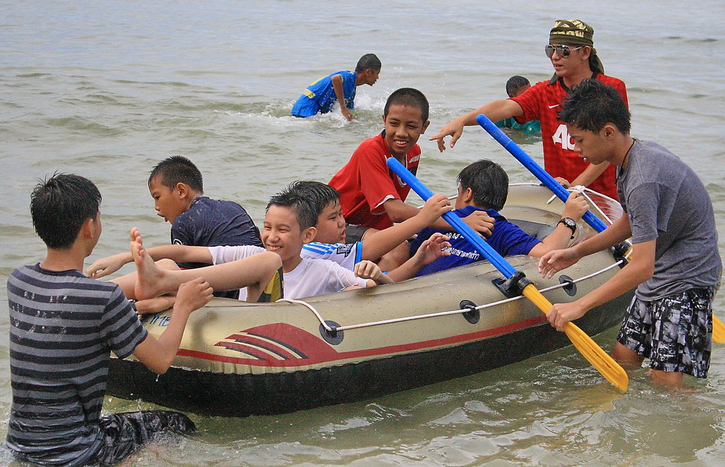 Fun in the water