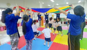 Serving the Pre-schoolers, Having Fun
