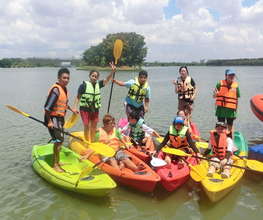 Bonding the Team with Water Sports - Kayaking