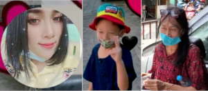 Mother, young son and grandma recovered