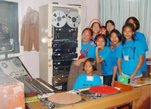 Experience recording in a Radio Broadcast