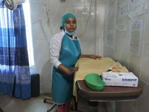 Ayesha, a confident and skilled midwife