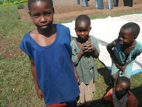 Children in the new village