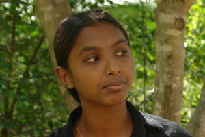 Charika got A passes for all three subjects