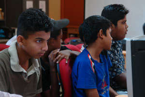 Computer skills for 100 Sri Lankan students