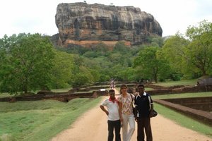 Veronika at Sigiriya
