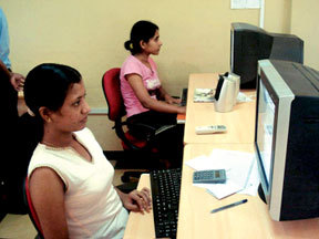 Students at a session