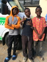 A few children after an educational session