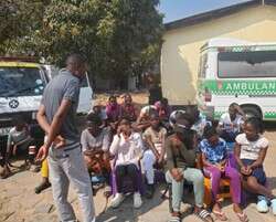 An educational workshop in progress