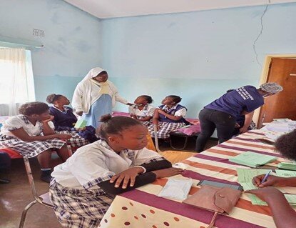 COVID vaccination education session