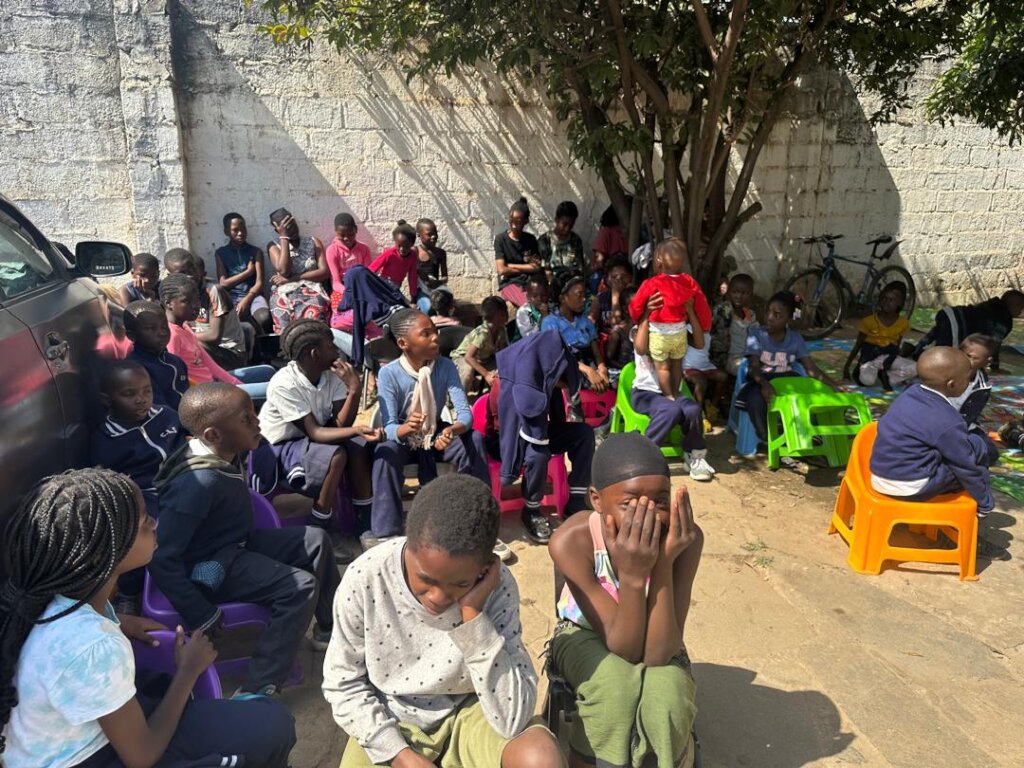Children Participating in an Educational Workshop