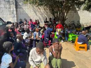 Children Participating in an Educational Workshop