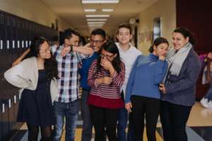 SLI students who mentor 8th graders
