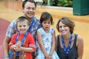 A dup15q family at conference.