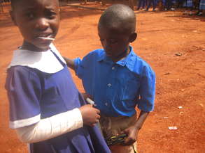 Proud Public school young girl