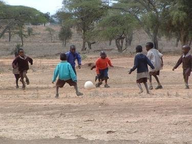 Making footballs that can save lives in Africa