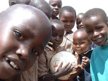 Making footballs that can save lives in Africa