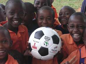 Making footballs that can save lives in Africa