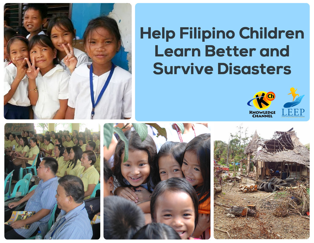 Help Filipino Kids Learn Better &Survive Disasters