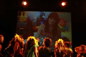 Watching videos on the screen