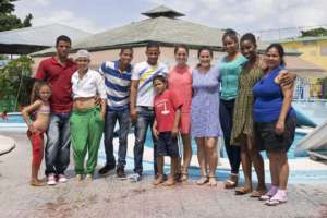 USP Graduate Mayra Rodriguez (3rd from right)
