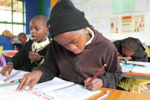 Student Working Independently