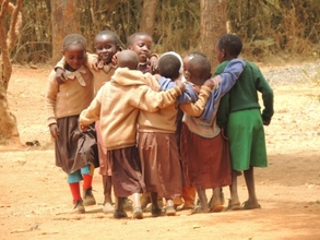Pre-School Children Enjoy Playing