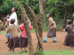 Teacher Playing with Children