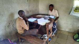 Students Partner Studying