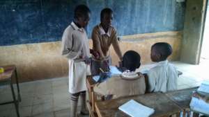 Students Peer Teaching