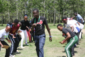 Staff During a Past Team Building Event