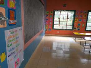 A pre-school class as prepared for learning