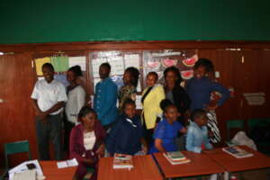 Staff after an inhouse training session