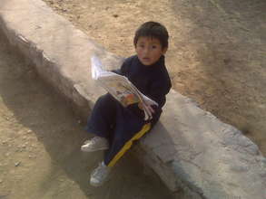 A little child