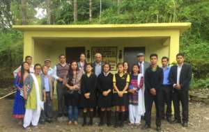 New Toilets at Sikkim supported by Global Giving
