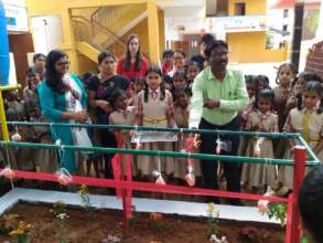 Inauguration of Hand Washing Unit