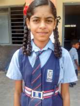 Rakshitha from Kaveri Nagar School- GG Student