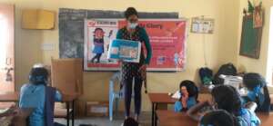 Teaching menstrual hygiene