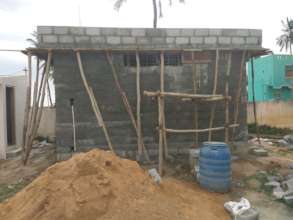 A Toilet under construction