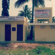 The new toilets for Girls of RM Govt. School