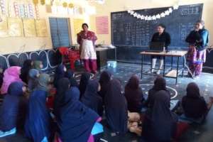 MHM workshop for Girls