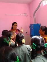 Training students on how to use Incinerator