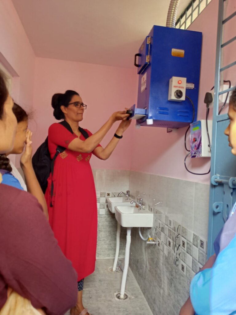 Pad Incinerator Installed