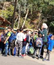 Group visiting the Zoo