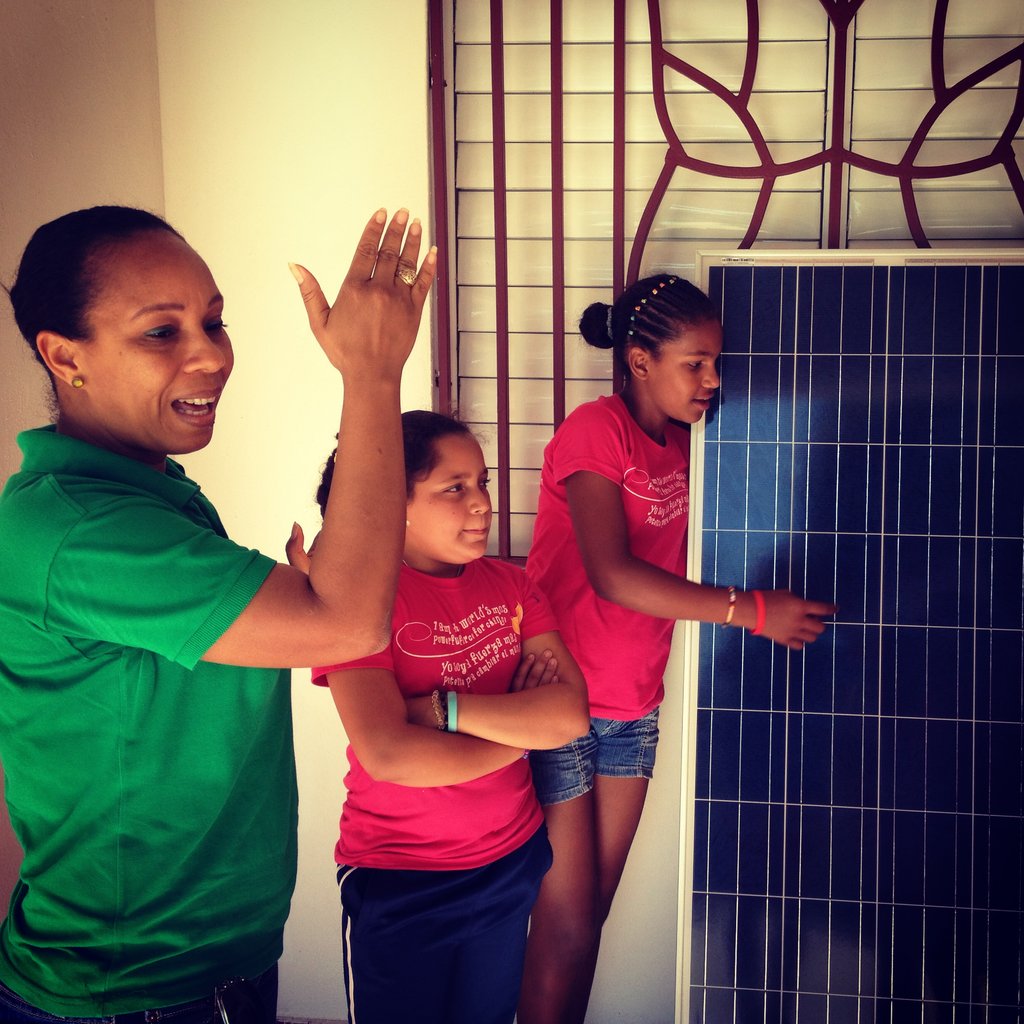 Solar Energy at The Mariposa Center for Girls!