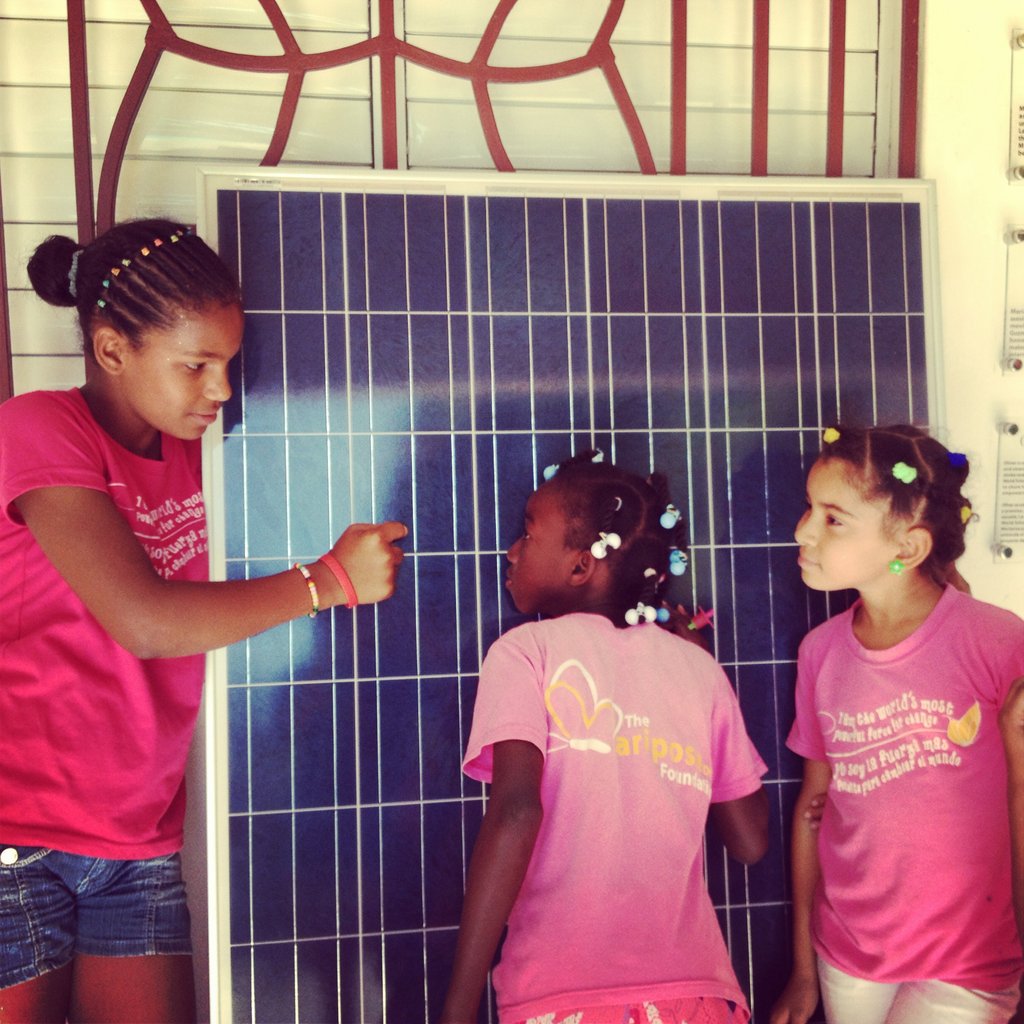 Solar Energy at The Mariposa Center for Girls!