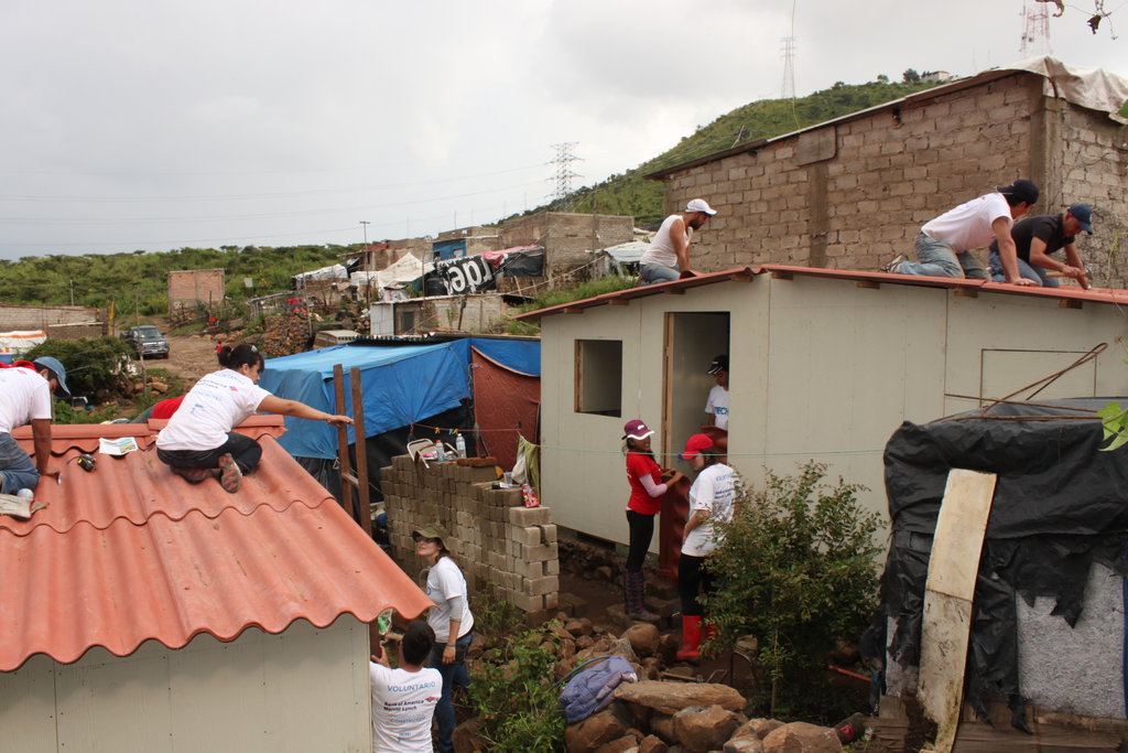 A new home to 17 families in Mexico
