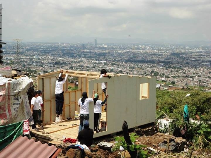 A new home to 17 families in Mexico