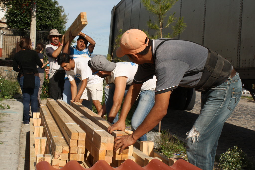 A new home to 17 families in Mexico